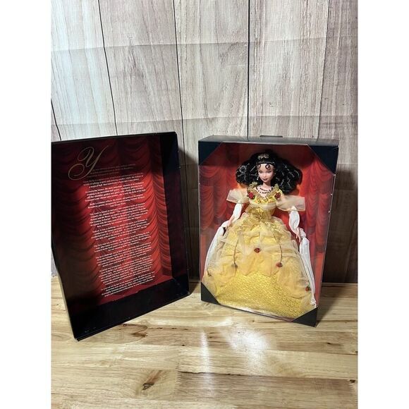Beauty & Beast on Broadway Belle 19844 Disney Bear & Doll Convention 1998 Barbie - Picture 4 of 10